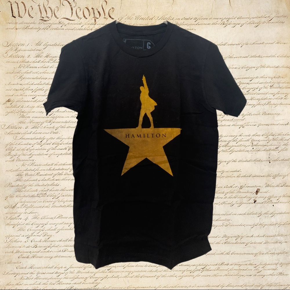 Official Hamilton Broadway Merch • Size S